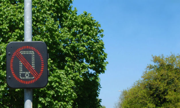 New Smart Road Signs Detect Phone Use and Flash Warnings to Distracted Drivers